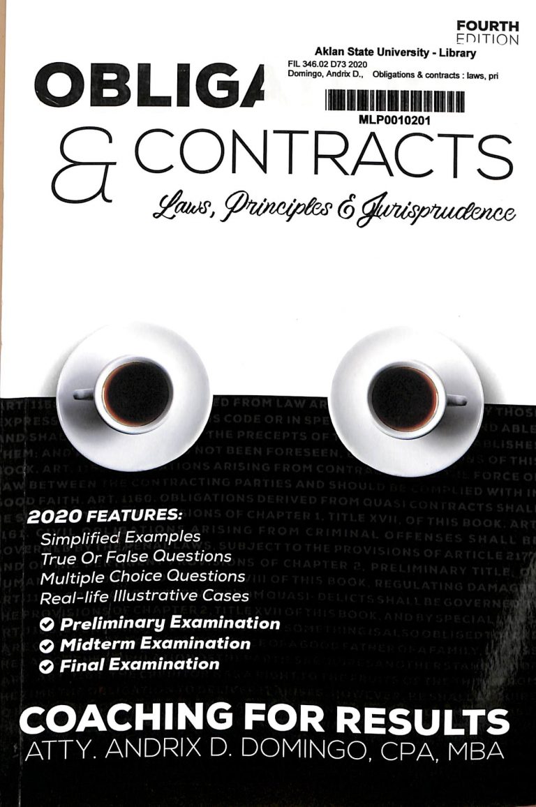 Obligations _ Contracts