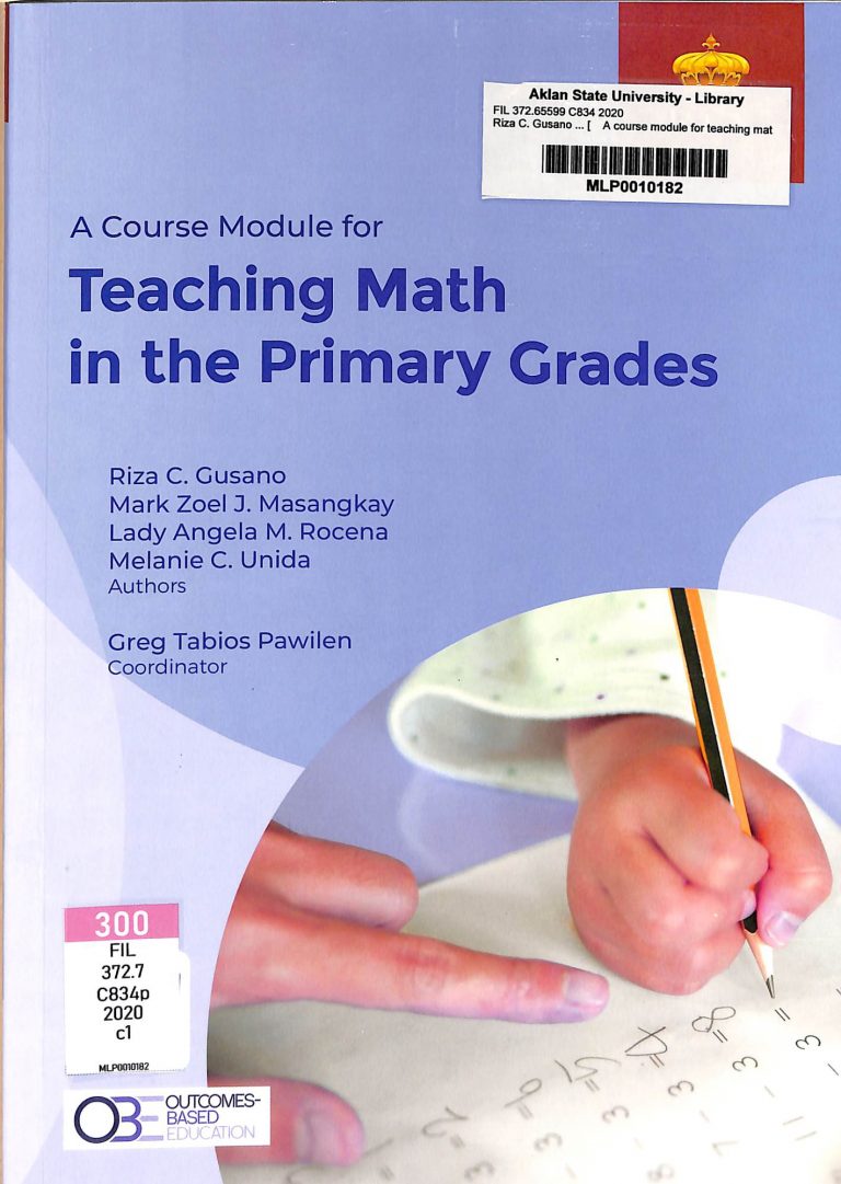 Teaching Math in the Primary Grades