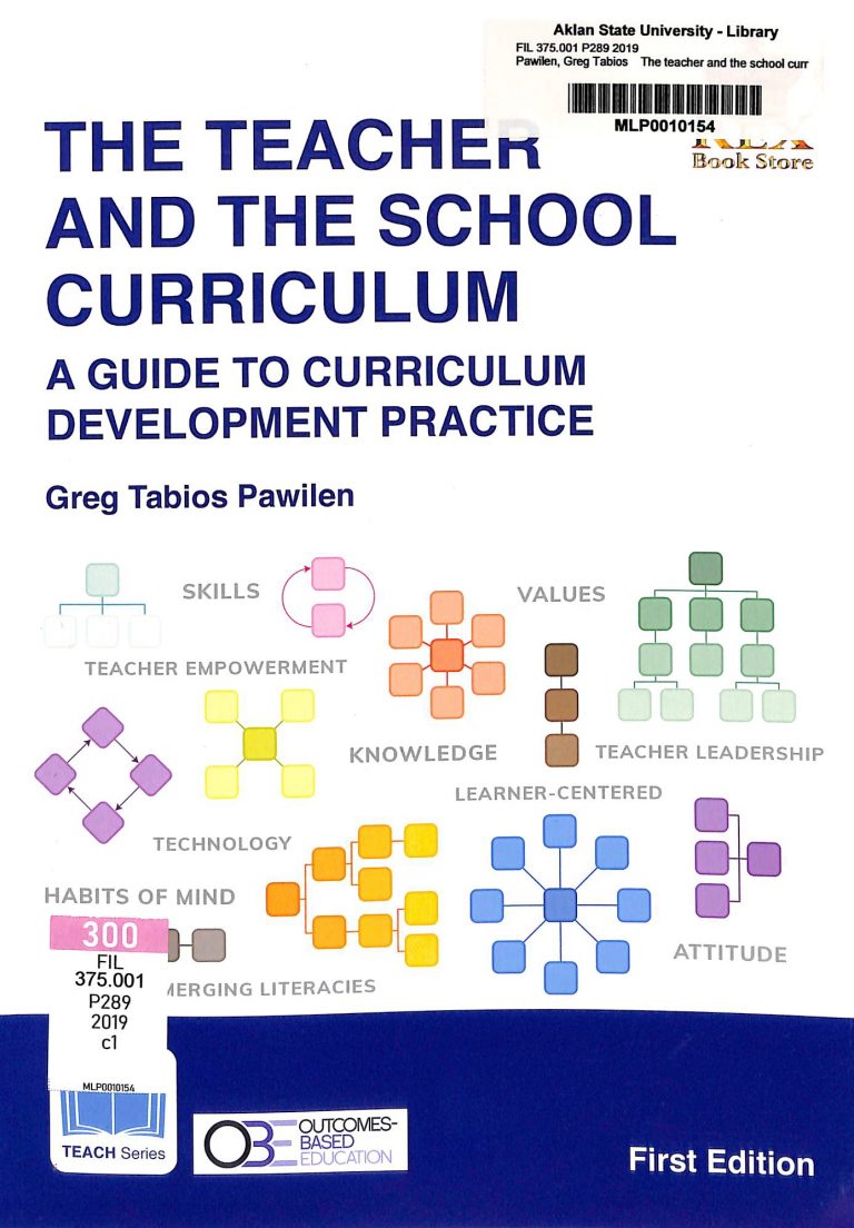 The Teacher and the School Curriculum