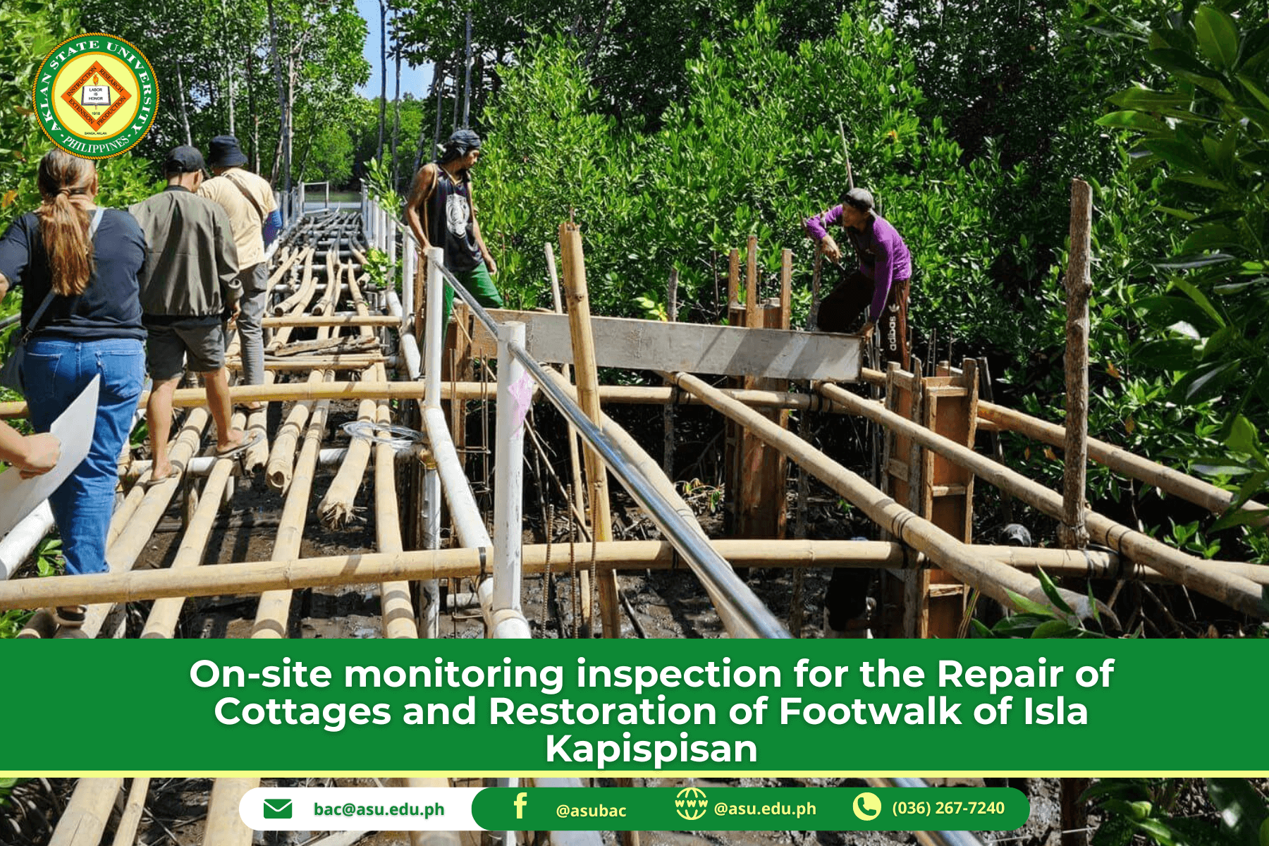 On-site Monitoring Inspection for the Repair of Cottages and ...