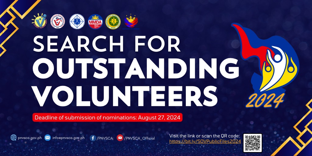 Search for Outstanding Volunteers 2024