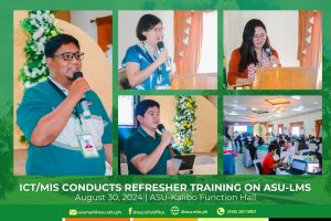 ICT/MIS conducts refresher training on ASU-LMS