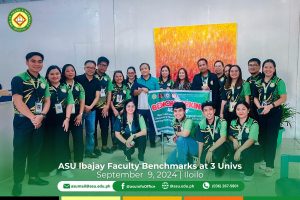 ASU Ibajay Faculty Benchmarks at 3 University