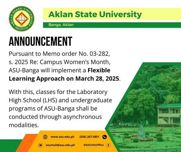 ANNOUNCEMENT: Campus Women’s Month,